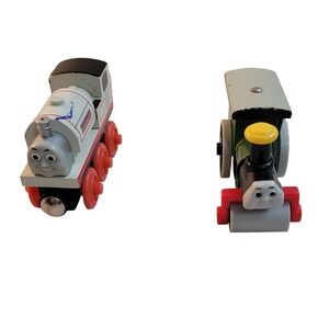 Learning Curve Thomas Wooden Railway Stanley and George Trains Magnetic